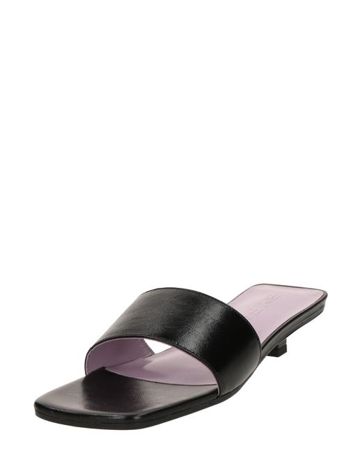 By Far Black Pantolette 'Ceni'