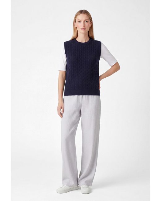usha WHITE LABEL Blue Pullunder