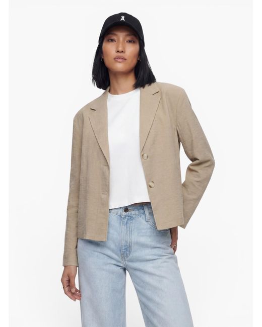 Object Natural Blazer Objrini