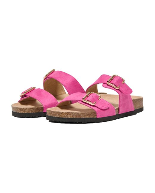 ONLY Pink Pantolette Maxi