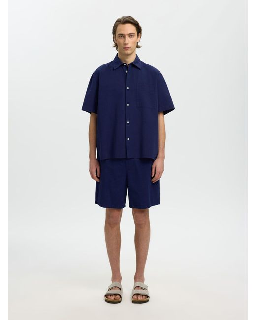 SELECTED Hemd in Blue für Herren