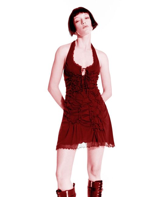 Bershka Red Kleid
