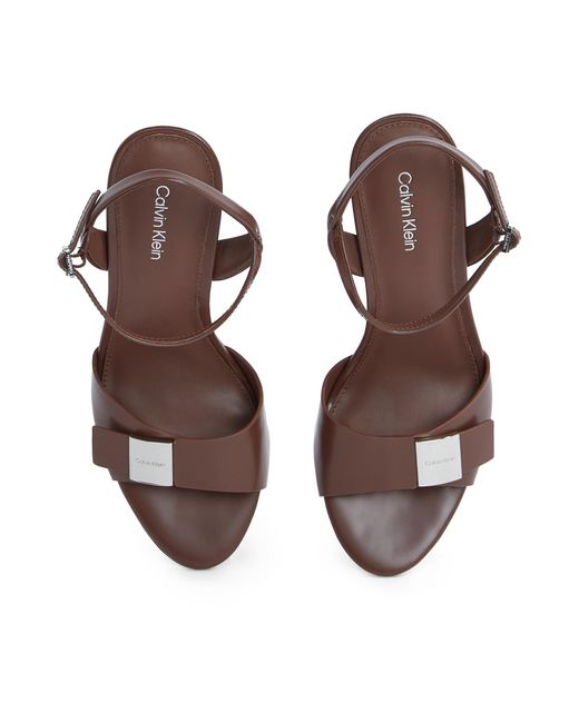 Calvin Klein Brown Sandale