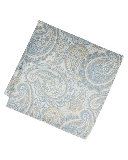 Willen Fliege Set Paisley in Blue für Herren