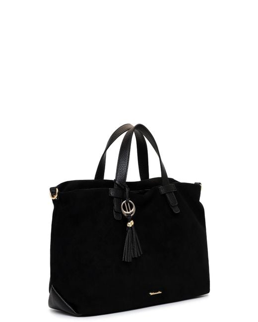 Tamaris Black Shopper Mareike