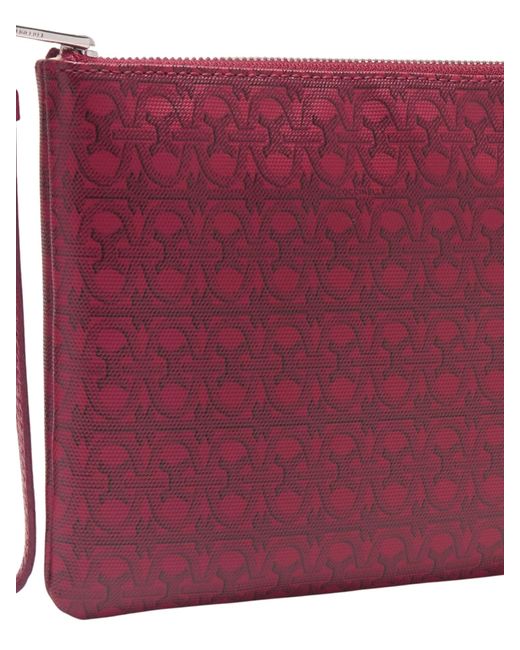 Coccinelle Purple Clutch Alias