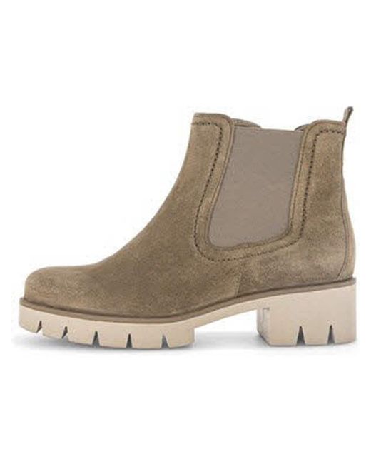 Gabor Brown Chelsea Boots