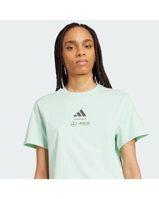 Adidas Originals Blue Shirt 'Mercedes