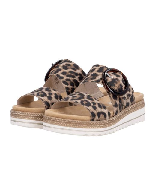 Remonte Brown Pantolette Basic
