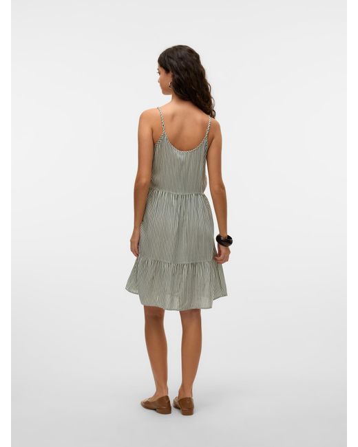 Vero Moda Gray Kleid 'Vmbumpy'