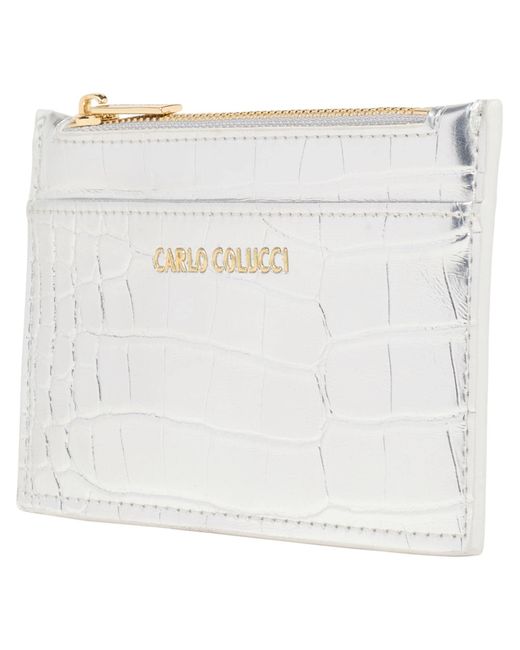 carlo colucci Etui in White für Herren