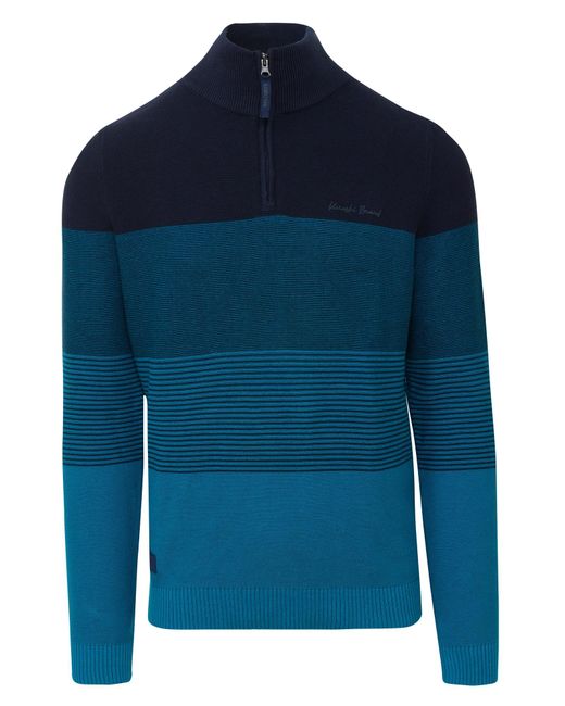Koröshi Strickpullover in Blue für Herren