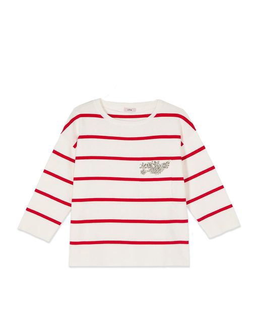 Oltre Red Pullover