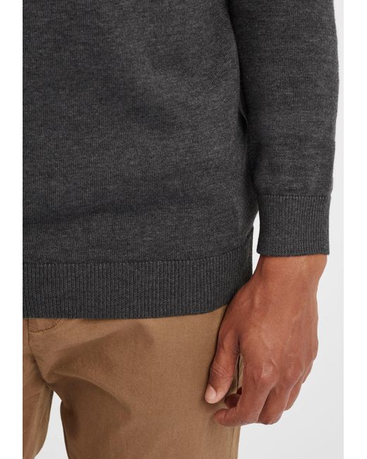 Solid Pullover Alegre in Gray für Herren