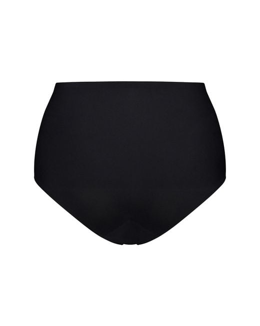Bye Bra Black Shapingslip Uni Stretch High Brief