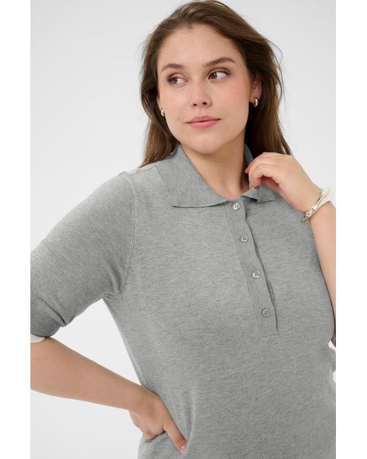 Kaffe Gray Pullover Kclizzy