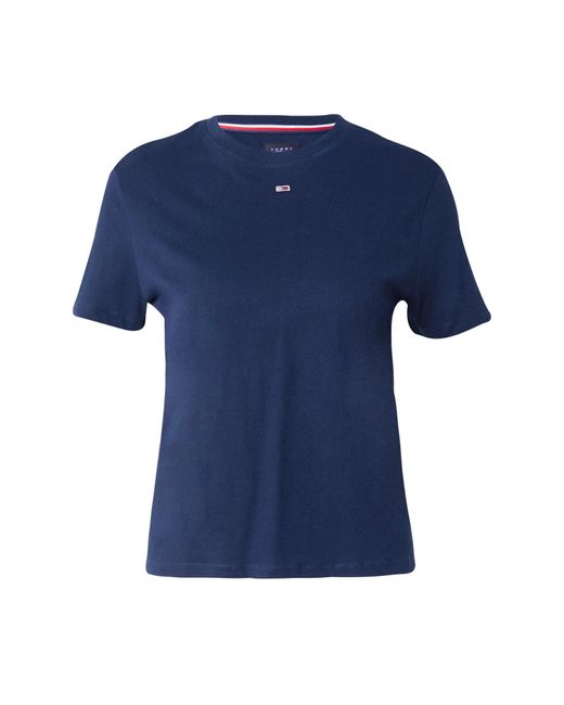 Tommy Hilfiger Blue T-shirt 'fluid essentials'