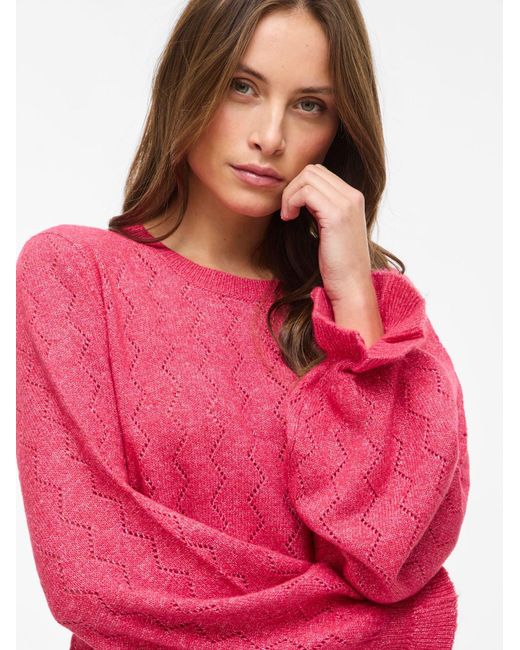 Vila Pink Pullover Visalsa