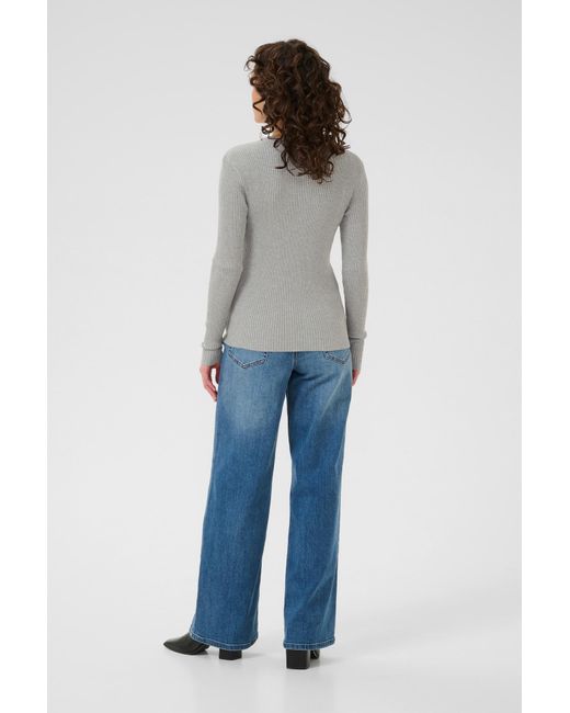 Kaffe Gray Pullover Omi
