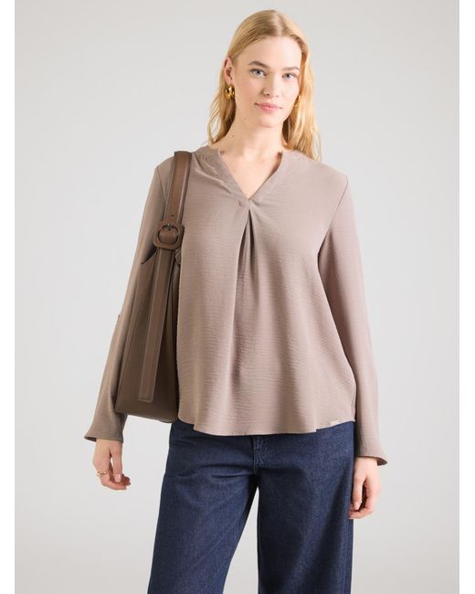 QS Brown Bluse