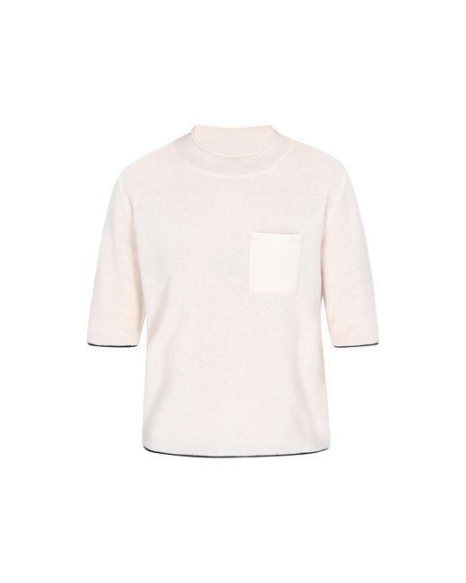 DreiMaster Klassik White Pullover