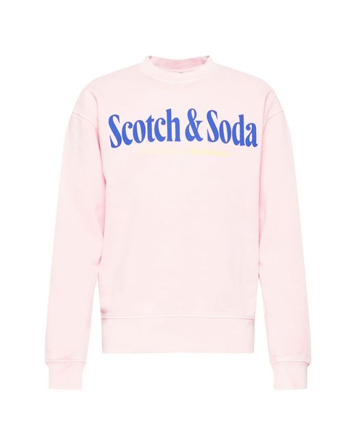 Scotch & Soda Sweatshirt in Pink für Herren