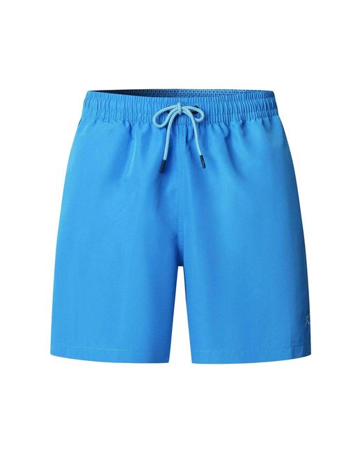 Hackett Badeshorts ICON SOLID in Blue für Herren