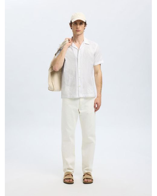 SELECTED Hemd in White für Herren