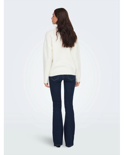 Jdy White Pullover Silja