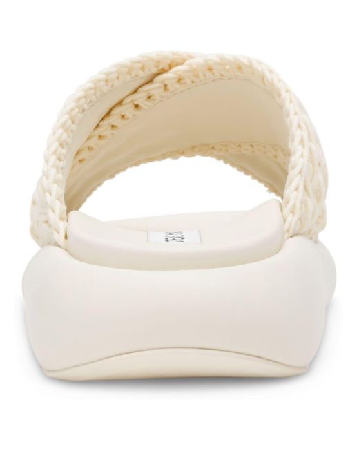 Steve Madden White Pantolette