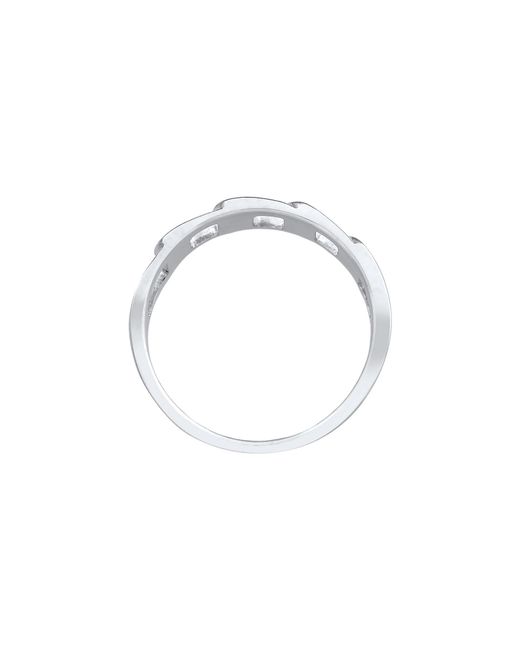 Kuzzoi Ring in Metallic für Herren