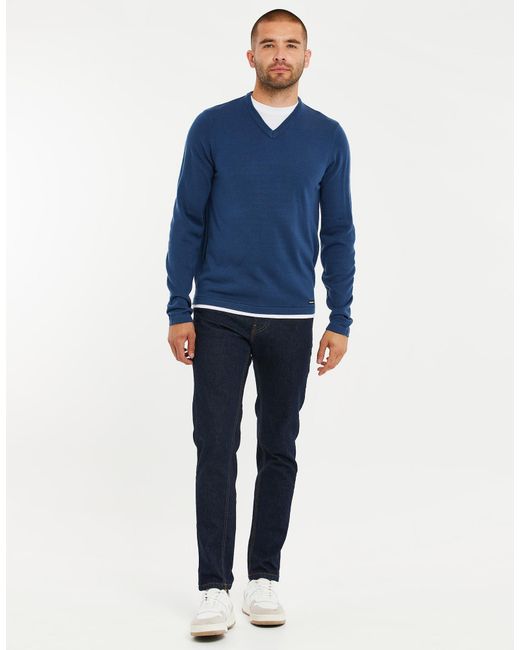 Threadbare Pullover in Blue für Herren