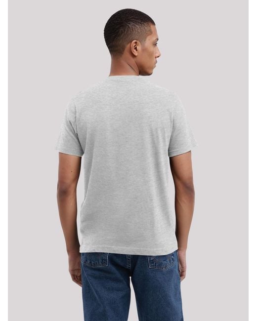 F4NT4STIC T-Shirt Tv Times Patrick Mcgoohan The Prisoner 1967 Cover in White für Herren