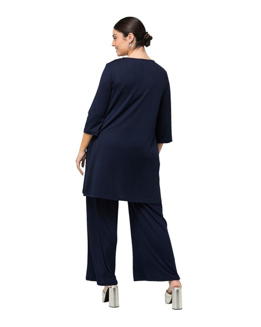 Ulla Popken Blue Strickjacke