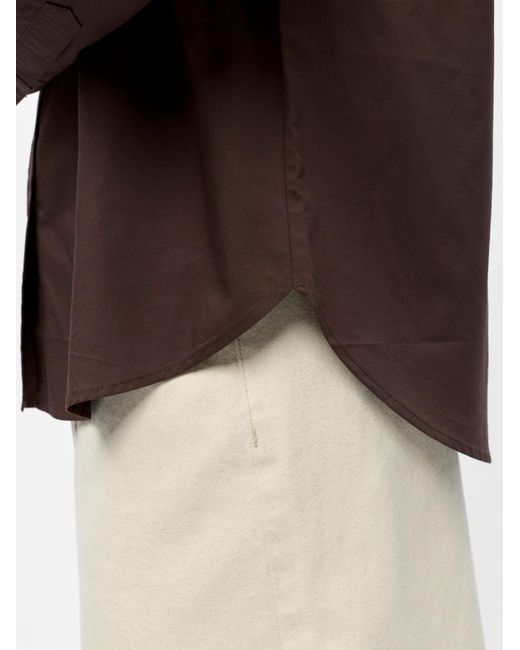 Object Brown Bluse Objzila