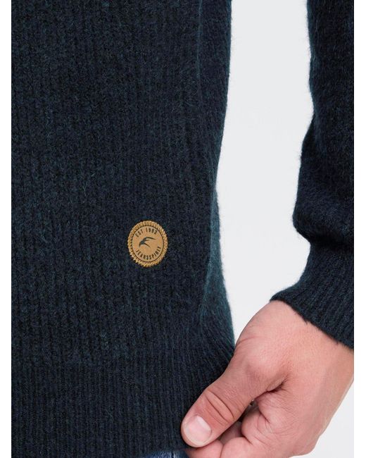 INDICODE Strickpullover Idbratram in Blue für Herren