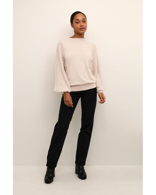Kaffe Natural Pullover Kalone