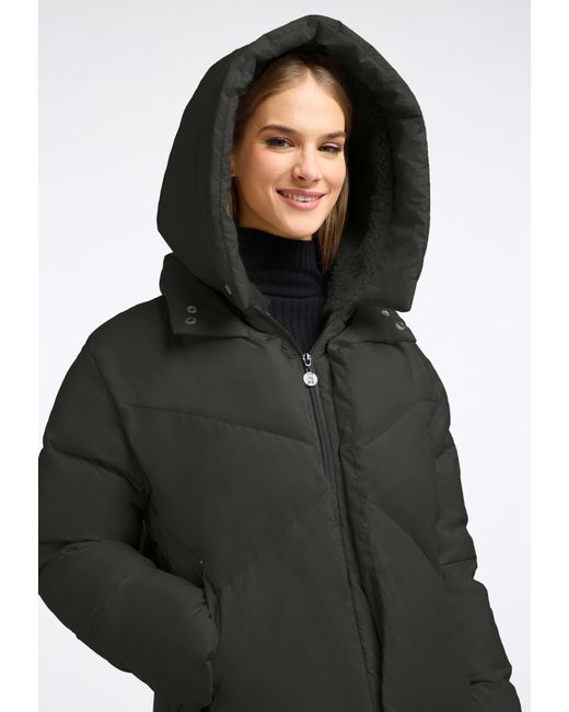 Frieda & Freddies Black Wintermantel Stormhero