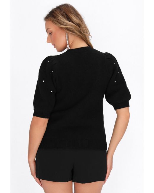 faina Black Pullover