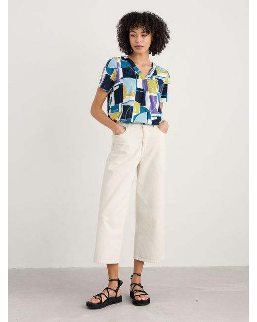Seasalt Cornwall Blue Shirt 'Barnoon'