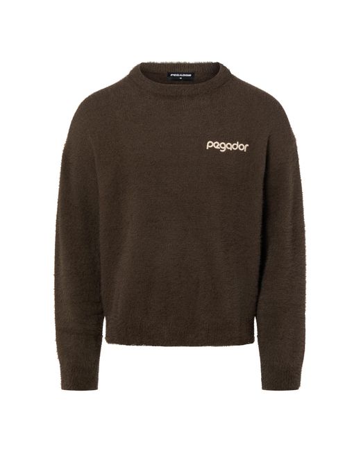 PEGADOR Pullover Dalian in Brown für Herren