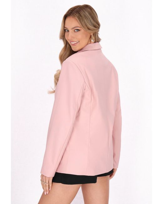 faina Pink Blazer 'Classy Look'