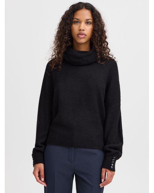 Ichi Black Pullover Kamara