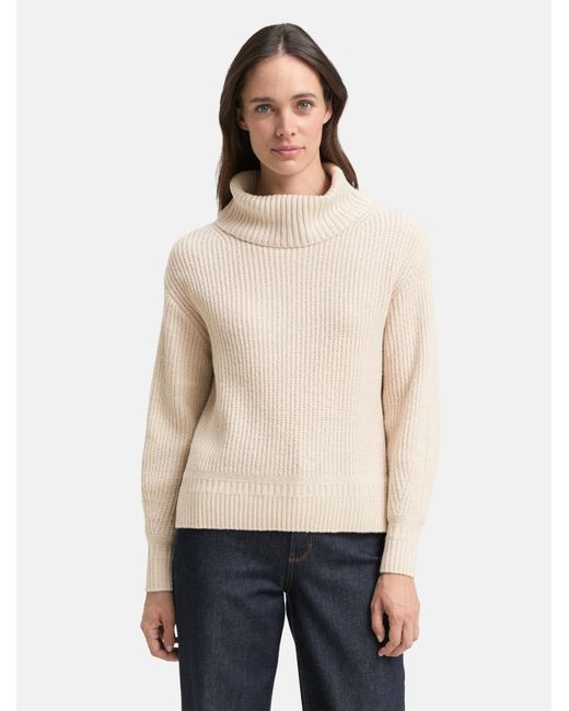 Tom Tailor White Pullover