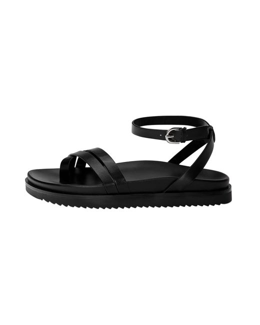 Pull&Bear Black Sandale