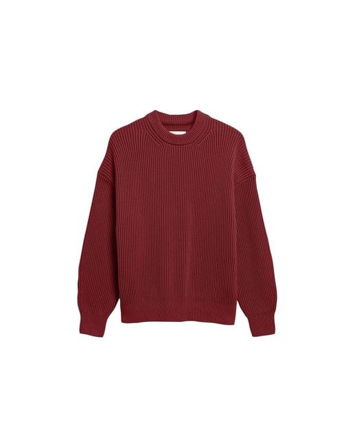 ARMEDANGELS Red Pullover Vanis