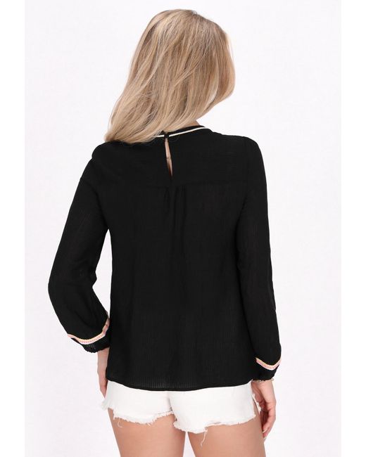 IZIA Black Bluse
