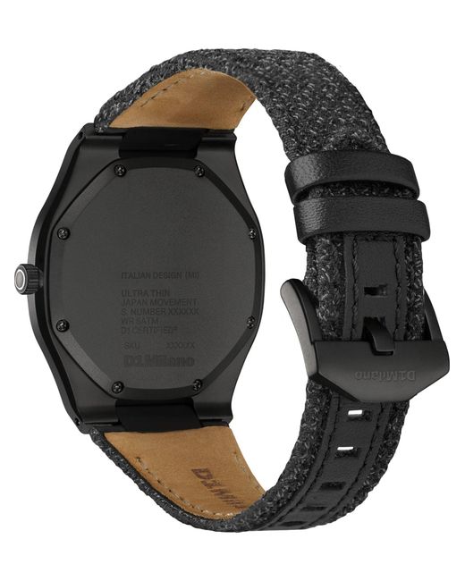 D1 Milano Analoguhr in Black für Herren