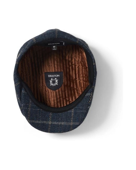 Brixton Schiebermütze Brood in Blue für Herren