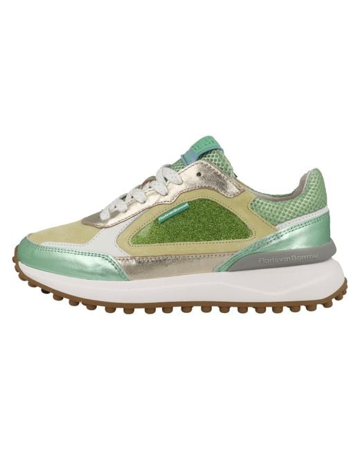 Floris Van Bommel Green Sneakers
